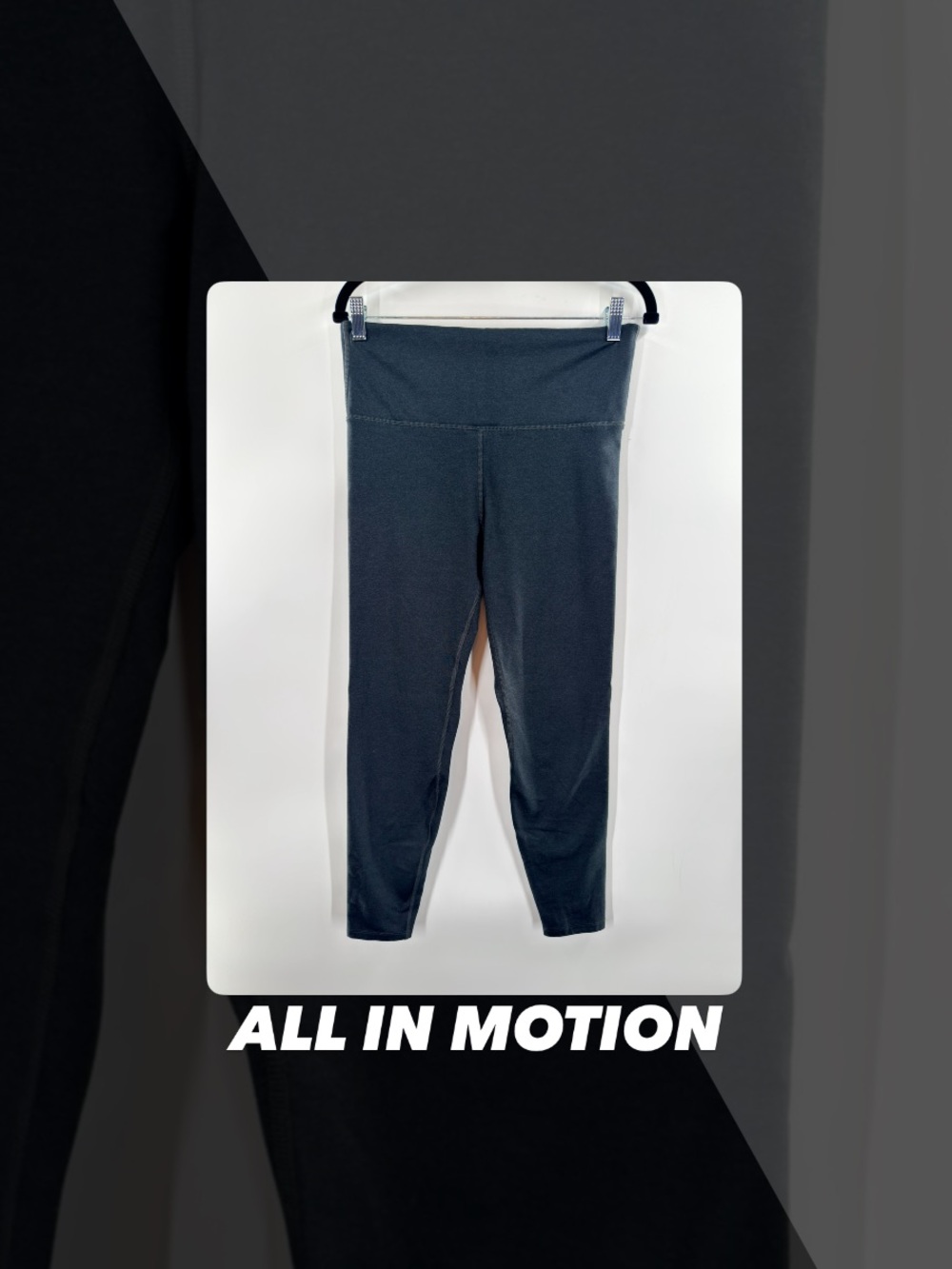 EUC All In Motion Dark Grey Leggings